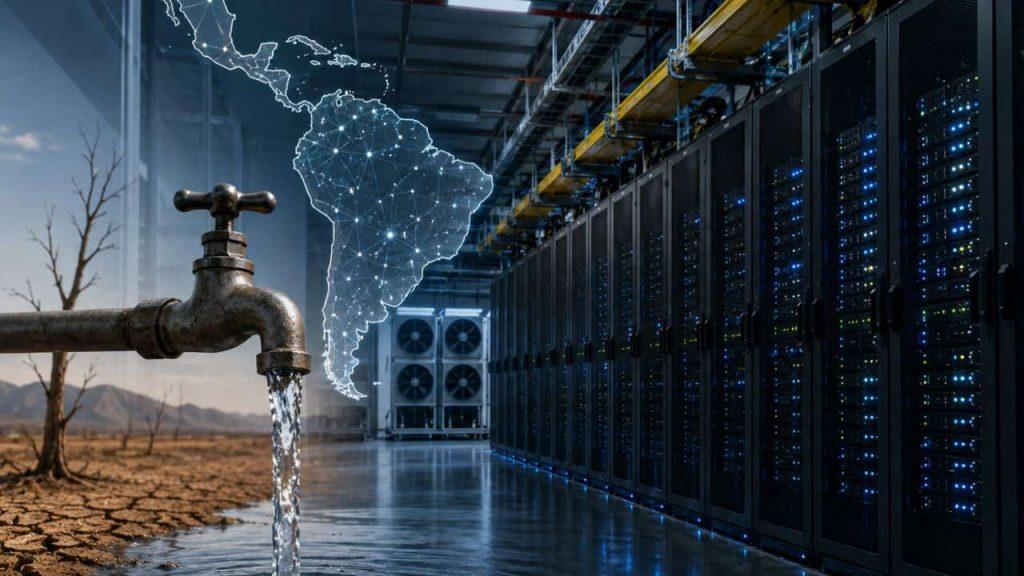 El costo oculto de la inteligencia artificial: crecen los conflictos por agua, energía y territorio alrededor de los centros de datos El costo oculto de la inteligencia artificial: crecen los conflictos por agua, energía y territorio alrededor de los centros de datos