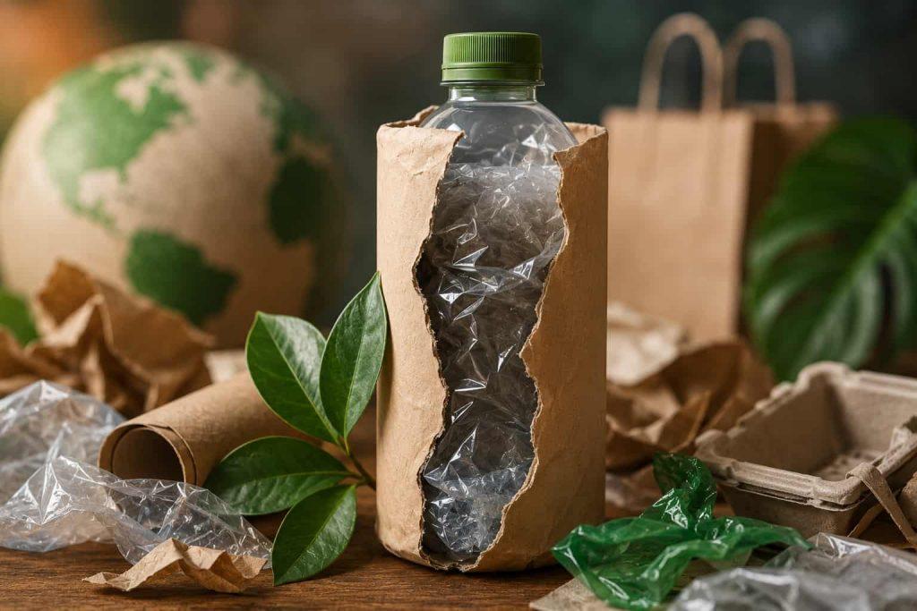 Verde por fuera, plástico por dentro: el negocio del packaging “eco” que engaña a millones Verde por fuera, plástico por dentro: el negocio del packaging “eco” que engaña a millones