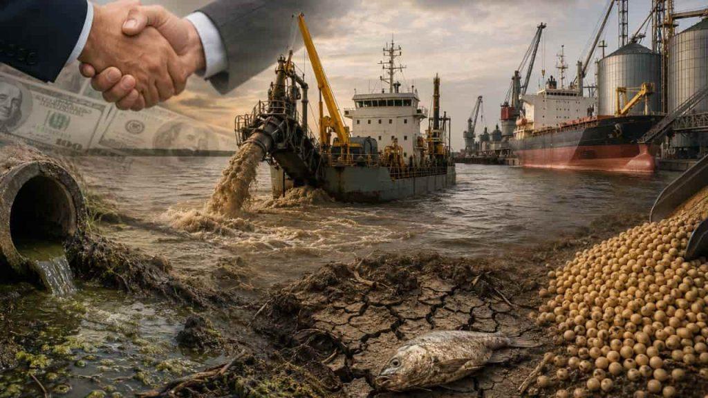 El lobby de Bunge, Cargill, Dreyfus, AGD, Techint y Acindar en un negocio multimillonario en el río Paraná El lobby de Bunge, Cargill, Dreyfus, AGD, Techint y Acindar en un negocio multimillonario en el río Paraná