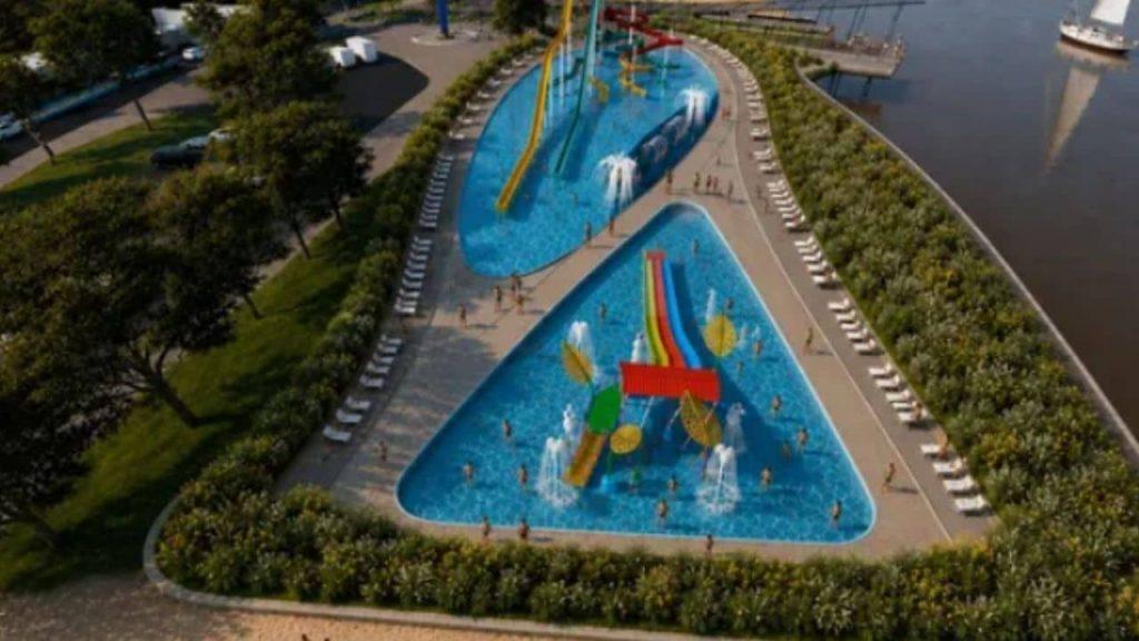 Guerra judicial: municipio de Rosario levantará un mega parque acuático frente al río y vecinos metieron cautelar Guerra judicial: municipio de Rosario levantará un mega parque acuático frente al río y vecinos metieron cautelar