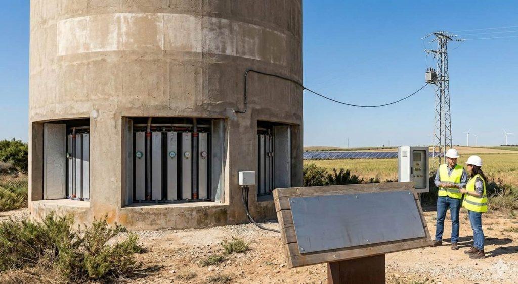 De depósitos de grano a baterías térmicas: el plan para reconvertir silos de los años 50 en almacenamiento renovable De depósitos de grano a baterías térmicas: el plan para reconvertir silos de los años 50 en almacenamiento renovable