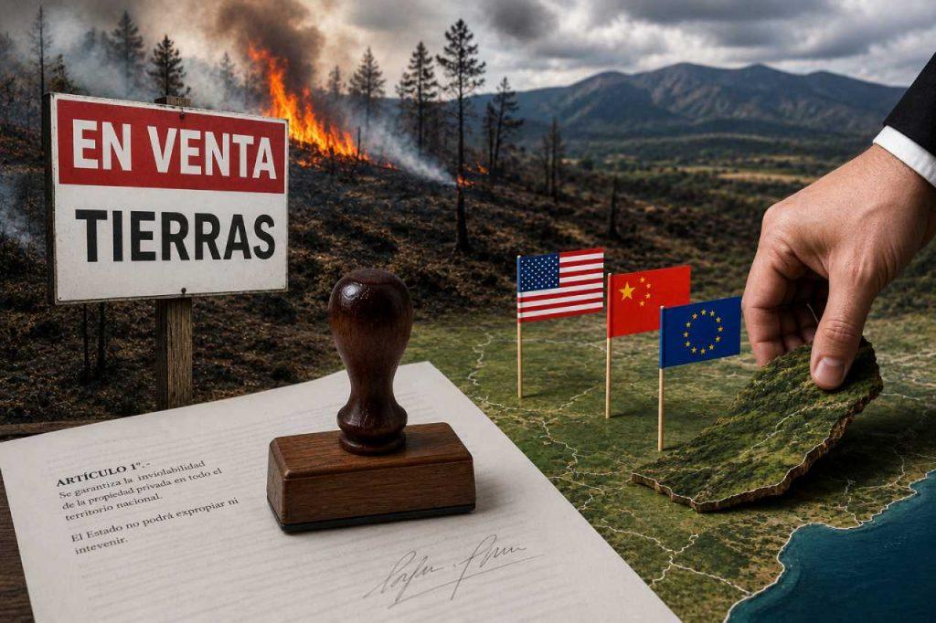 Una ley polémica: menos restricciones a extranjeros para comprar tierras y hacer negocios en zonas incendiadas Una ley polémica: menos restricciones a extranjeros para comprar tierras y hacer negocios en zonas incendiadas