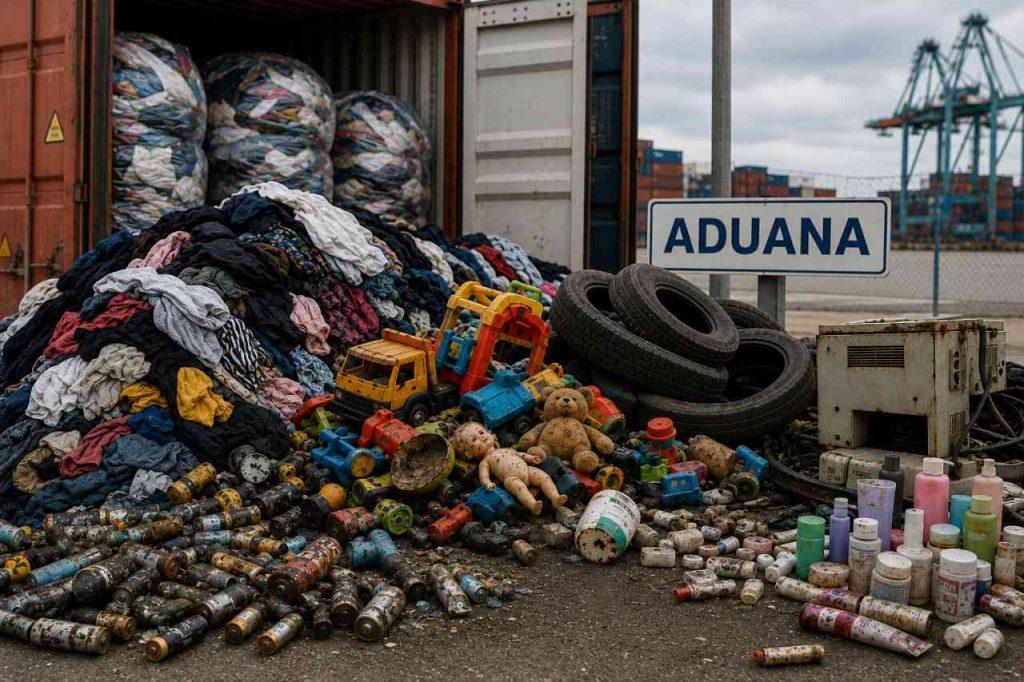 Argentina importa cada vez más maquinaria obsoleta y residuos tóxicos y hay alerta por el impacto ambiental Argentina importa cada vez más maquinaria obsoleta y residuos tóxicos y hay alerta por el impacto ambiental