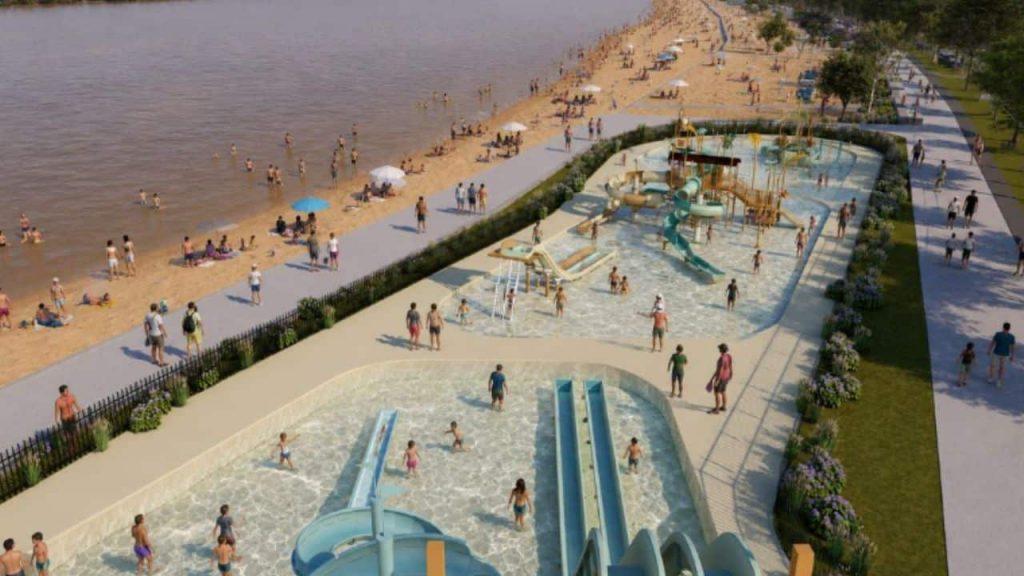 El parque acuático de Rosario suma una denuncia penal por presunto daño ambiental El parque acuático de Rosario suma una denuncia penal por presunto daño ambiental