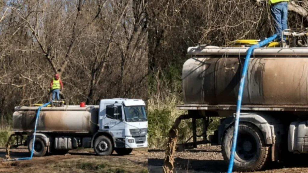 Multarán a una constructora por arrojar líquidos al río Neuquén Multarán a una constructora por arrojar líquidos al río Neuquén