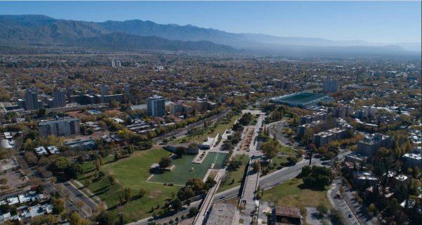 Vista panorámica de la ciudad de Mendoza