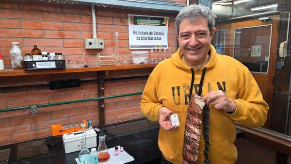 Martín Negri, ganador de la Distinción Franco-Argentina en Innovación 2026 en la categoría Senior. Foto gentileza investigador.